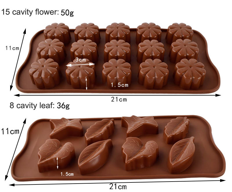 silicone molds for chocolate